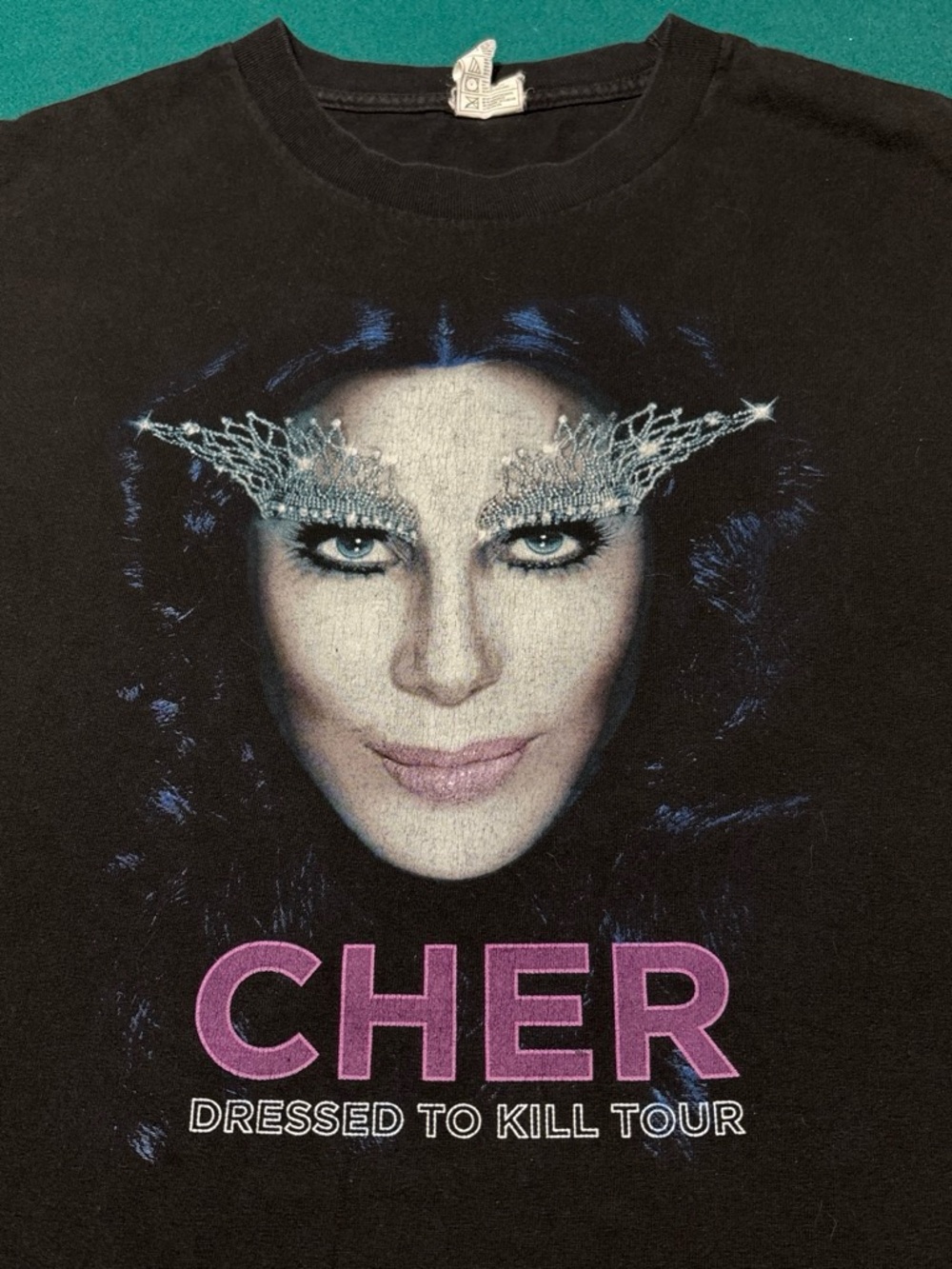 Cher 2014 “ Dressed to Kill “ Tour T-shirt , XL , $18
